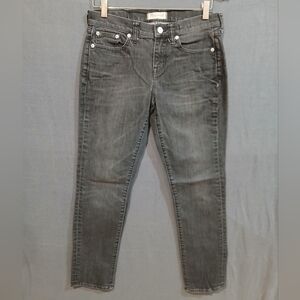 Madewell Jeans Womens 26 Black Boyjeans Slim Denim